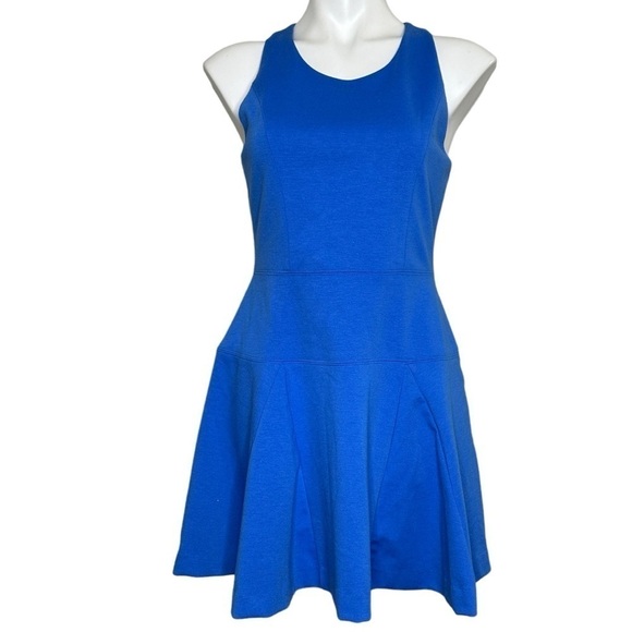 Banana Republic Factory blue mini dress NWT 8P - Picture 2 of 6